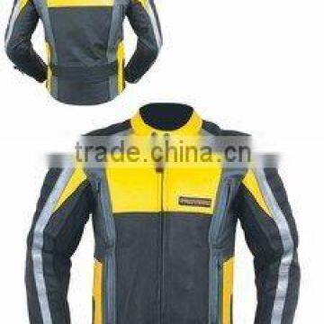 DL-1184 Leather Motorbike Jacket Supplier