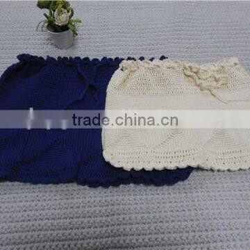 2015 crochet knitted ladies beach shorts , crochet knitted beach shorts