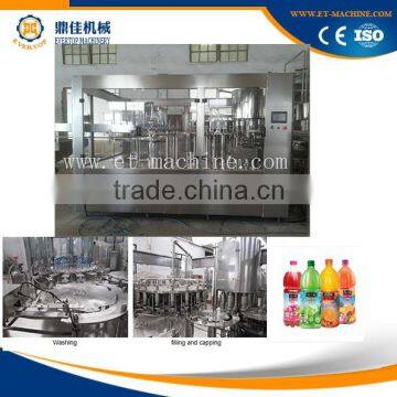 juice machine washing filling capping