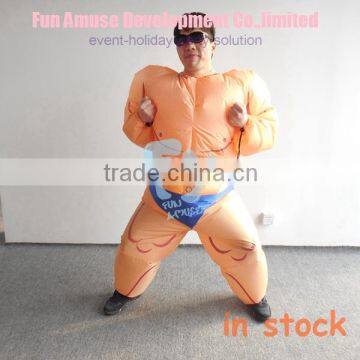 inflatable muscle man costume funny inflatable costumes