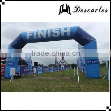 10m wide custom advertising entrace race arch,inflatable finish line square arch