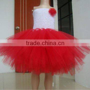 Christmas Baby Tulle Tutu Dress Handmade Petti Tutu Skirt