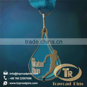 2015 Hot Sale Custom Medal With Colour Ribbon for Senior Cadre photo-3