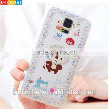 China manufacturer custom hard phone case for samsung s5