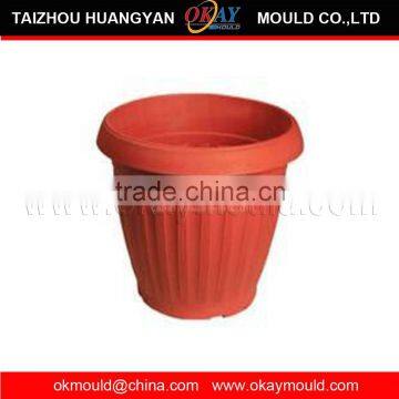 Supply all kinds of flower pot mold injection mold PP flower cylinder plastic mold