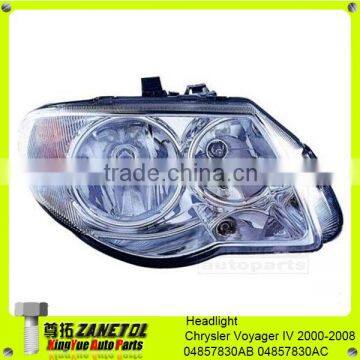 Auto Right Headlight Head Lamp 04857830AB 04857830AC For 2000-2008 Chrysler Voyager IV 2001-2007 Dodge Caravan III