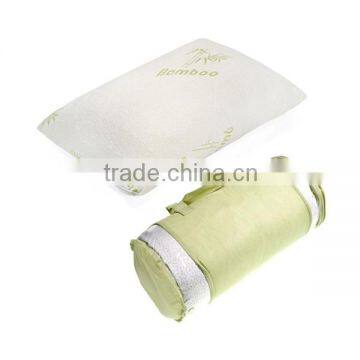 Hot Sale Shredded Memory Foam Pillow With Bamboo Cover