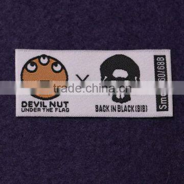 2016 Clothing Label Manufacturer For Custom Cheap Woven Silk Labels