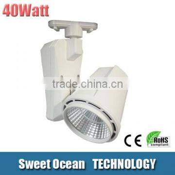 COB led track light 40w with 60 degree beam angle 3200lm