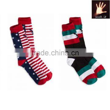 High Quality National Flag Men's Soccer Swag Socks photo-2