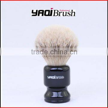 black handle badger knot shave brush for men