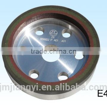 Three-band grit resin wheel