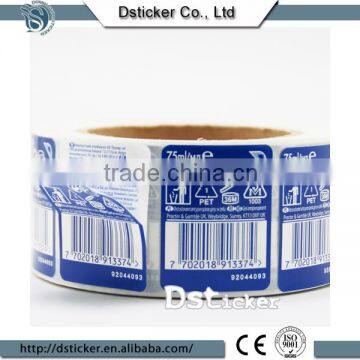 Double Side Printing Barcode Sticker