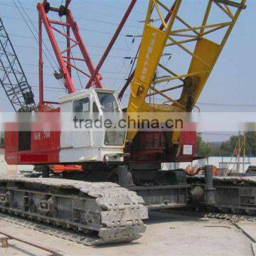 Used crawler crane hitachi 150 ton, KH700