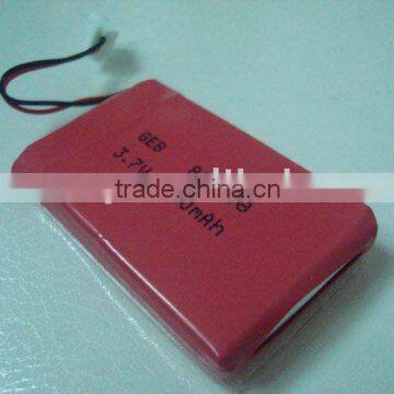 primatic polymer lithium battery 3.7V 1100mAh