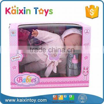 10256462 2016 Christmas 14 Inch Funny Sleeping Doll With IC