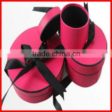 custom round gift box wholesale handmade
