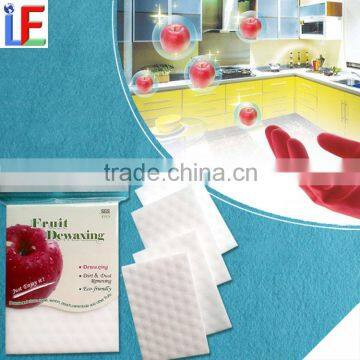 novelty dewaxing products high quality healthy fruit cleaning sponge