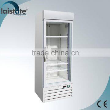 Glass Door Upright Ventilated Drinking Chiller