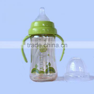 8oz BPA Free Borosilicate Glass Feeding Bottle