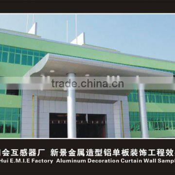 Aluminum ceiling panels /curtain wall(ISO9001,CE)