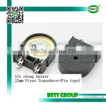 cheaper 12v 80DB 22mm cheap buzzer FBPT2220