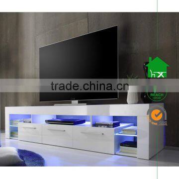 TV-2332 modern wooden white high gloss LED TV stands