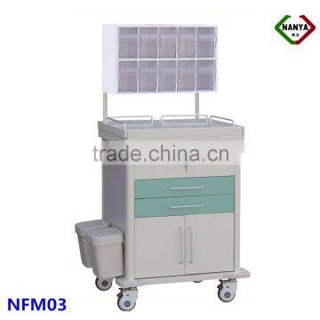 NFM03 Hospital ABS Medical Equipment Trolley / Anesthesia Cart