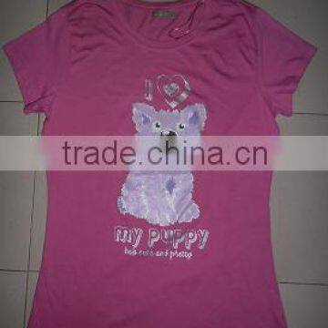 LADIES PRINTED TSHIRT ( BRAND: IN EXTENSO )