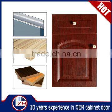 Made in China High End Pvc Moulded Kitchen Cabinet Door in Matt Surface
