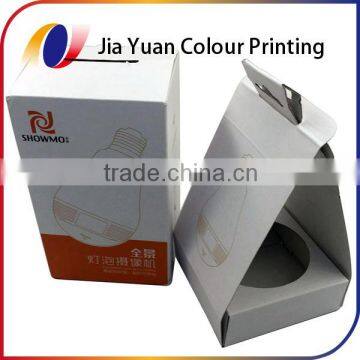 Corrugated paper carton box full coloring print