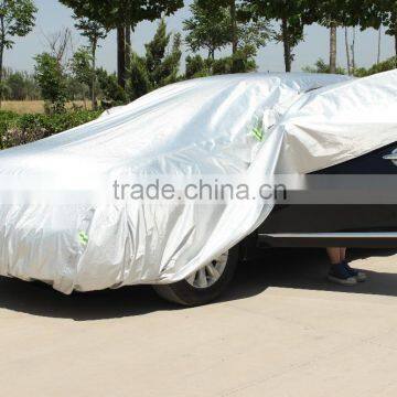 Factory OEM high quality folding silver PEVA car cover