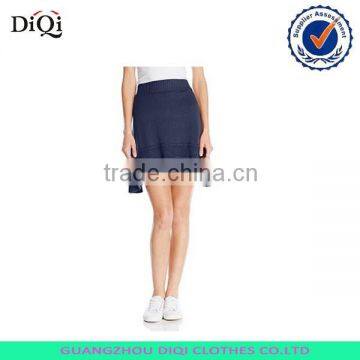 Newest Young Ladies Cheap Wool Pleated Skirt photo-3