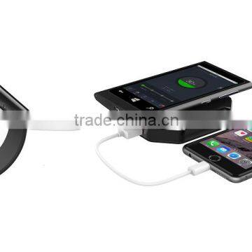 8000mah 2 USB Output Wireless Charger Power Bank photo-4