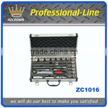 27pcs socket set in Aluminium case