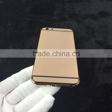 High Quality 24K Gold Plated Battery Back Housing Cover for iPhone 6Plus 5.5 inch