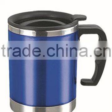 350ml double wall stainless steel auto mug