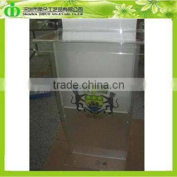 DDL-0026 Cheap Church Podium, Frosted Lectern Podium, Cheap Podium photo-3