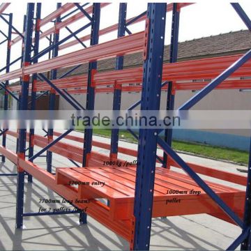 industrial warehouse and cold storage racks