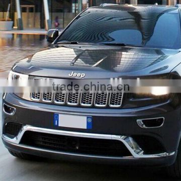 Grille mesh for Cherokee with black color ,chrome color grille mesh for cherokee