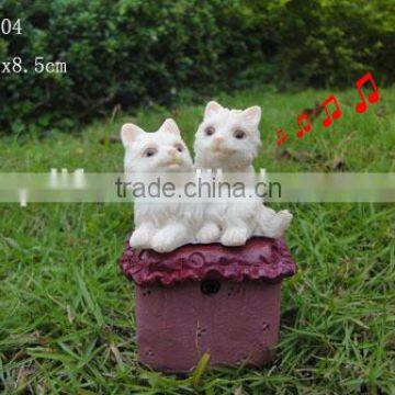 Singing kitty statue products home decoration gift items