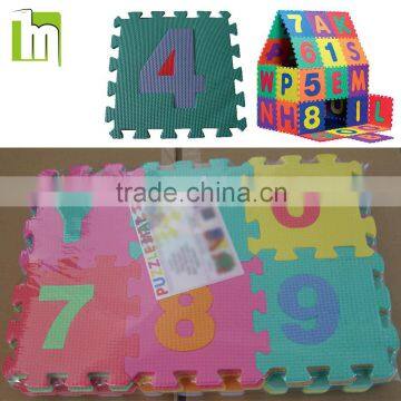 High quality play floor eva mat numbers