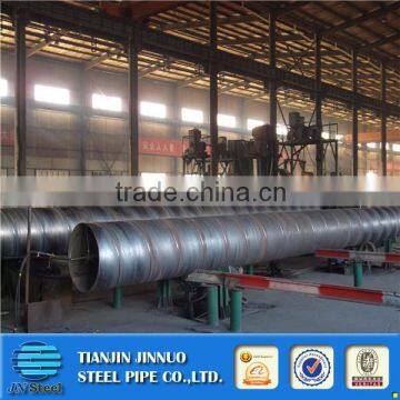 Large diameter spiral steel pipe on hot sale