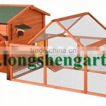 Large wooden chicken coop