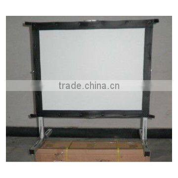 New design folding frame projection screen