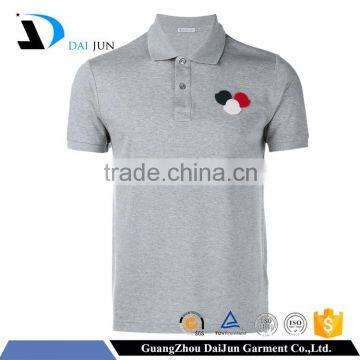 Daijun oem china factory high quality short sleeves 100 pique with 200g men camo polo t shirts with logo