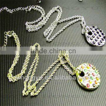 2013 new new product fashion jewelry crystal necklace manufacturer