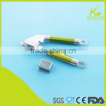 high quality coating stainless steel handle with garlic press blade