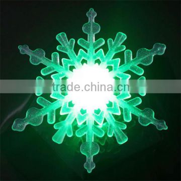 YK-808 Sucker Snow Christmas Decorative Indoor Wall Night Light