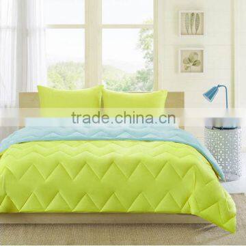 Intelligent Design Reversible Down Duvet Alternative 3-pieces Comforter Set,Microfiber Fillling Quilt photo-6